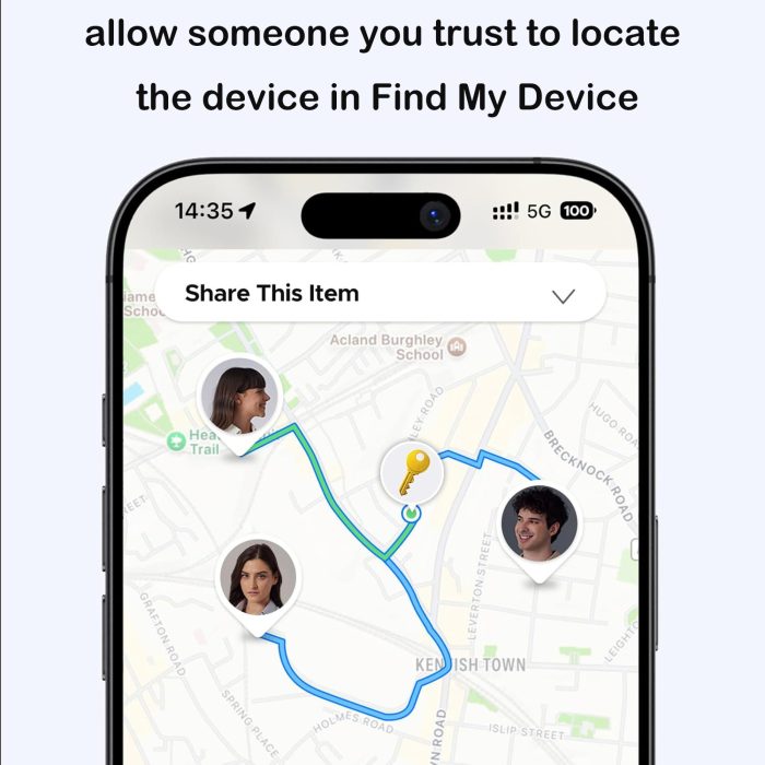 YaoCard Wallet Tracking Card for Android - Image 3