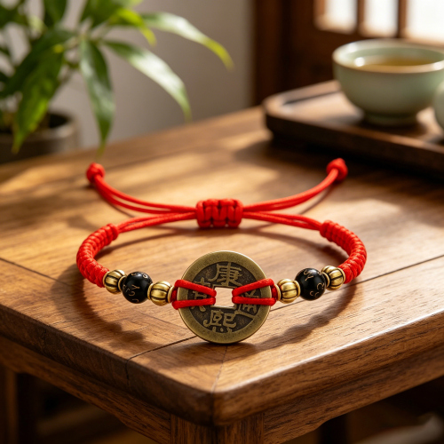 The Imperial Feng Shui Wealth & Zodiac Guardian Red String Bracelet